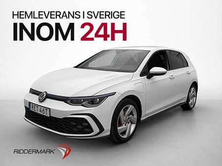 Volkswagen Golf GTE 245hk Sensorer CarPlay Döda-Vinkel MOMS