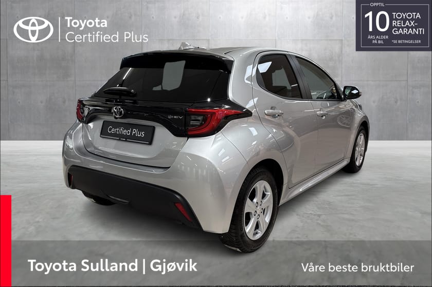 Bilde 5 av Toyota Yaris Hybrid 115 Active Tech / Kampanjerente 5,90% / Oppvarmet ratt