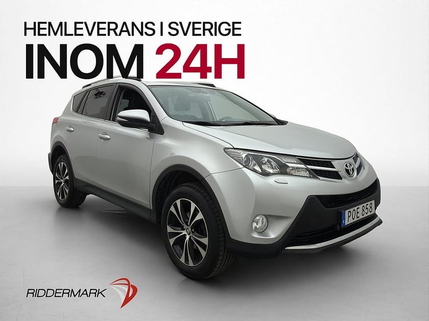 Bild 1 av Toyota RAV4 AWD 151hk M/K-Värm Kamera Navi Skinn Drag