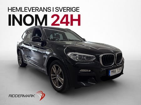 BMW X3 xDrive20d 190hk M Sport Drag HiFi -Ljud Panorama