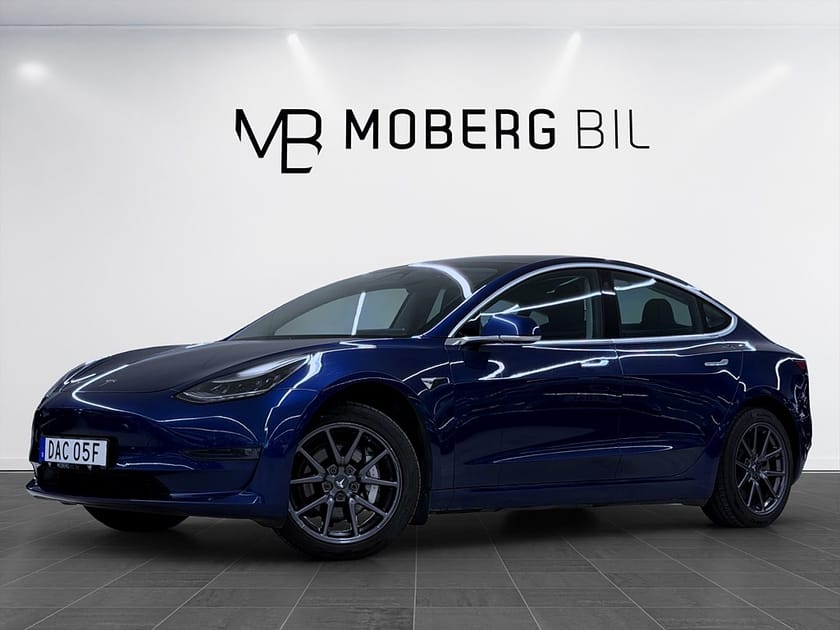 Bild 1 av Tesla Model 3 Long Range 287hk Pano Läder Navi B-Kamera