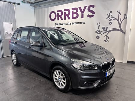 BMW 218i Gran Tourer Aut Advantage 7-sits Drag V-Hjul Elbaklucka