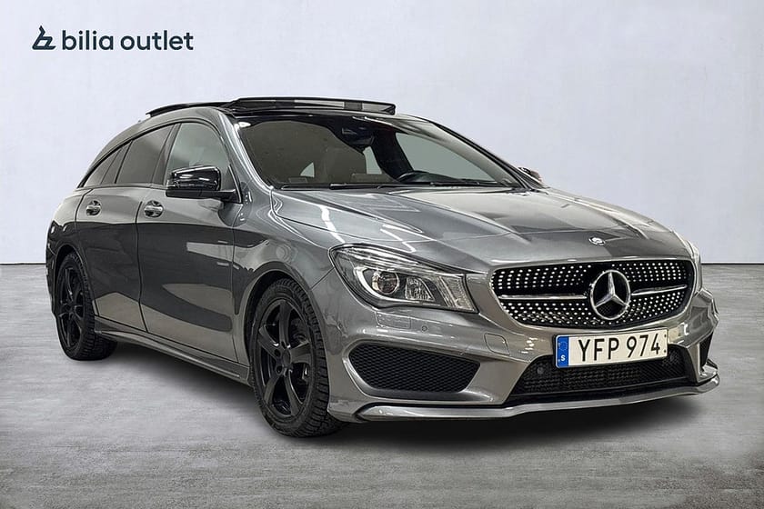 Bild 4 av Mercedes-Benz CLA 220 d Shooting Brake AMG 177hk Nightpkt Navi Backkamera