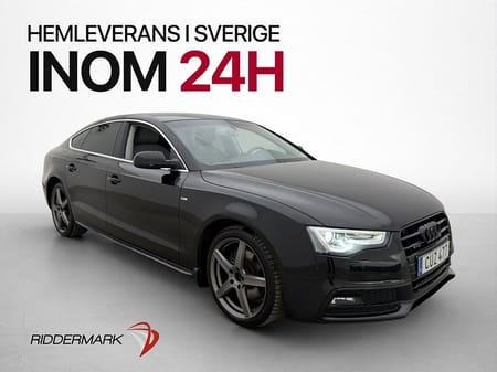 Audi A5 Sportback Q. 190hk S-Line Alpine Edition Kamrem bytt