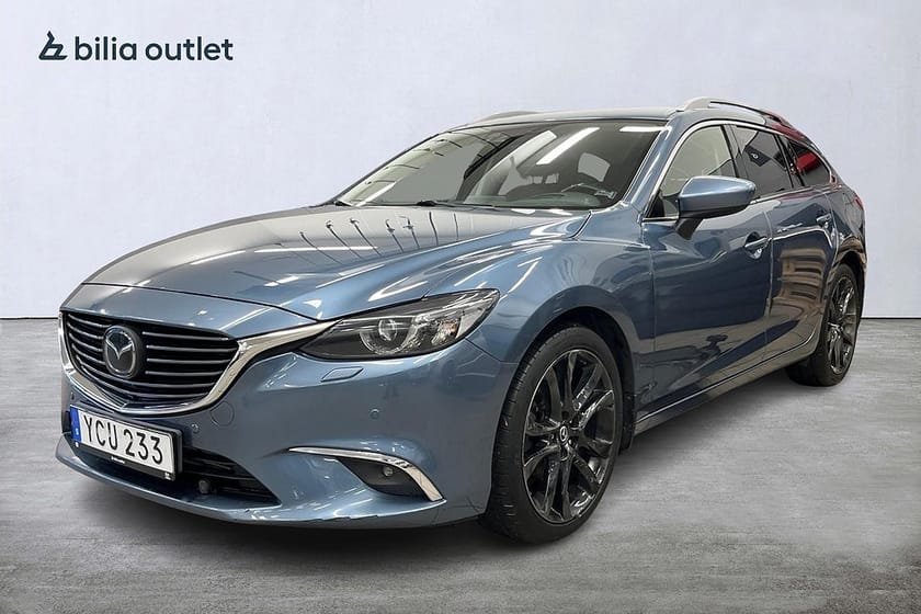 Bild 1 av Mazda 6 Wagon 2.2 SKYACTIV-D Optimum 175hk Drag Navi Backkamera