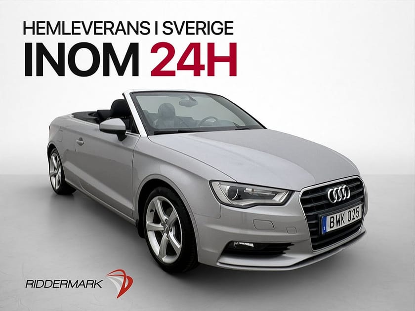 Bild 3 av Audi A3 Cabriolet 1.4 TSI 125hk Farthållare 0.53l/mil