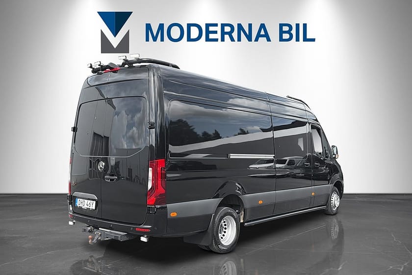 Bild 5 av Mercedes-Benz Sprinter 519 CDI Panel Van Mixto 190hk Crossbuss Moms Drag B-kort Påkostad