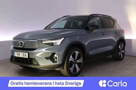 Volvo XC40 Recharge Twin Plus Kamera Elstol BLIS Navi Drag