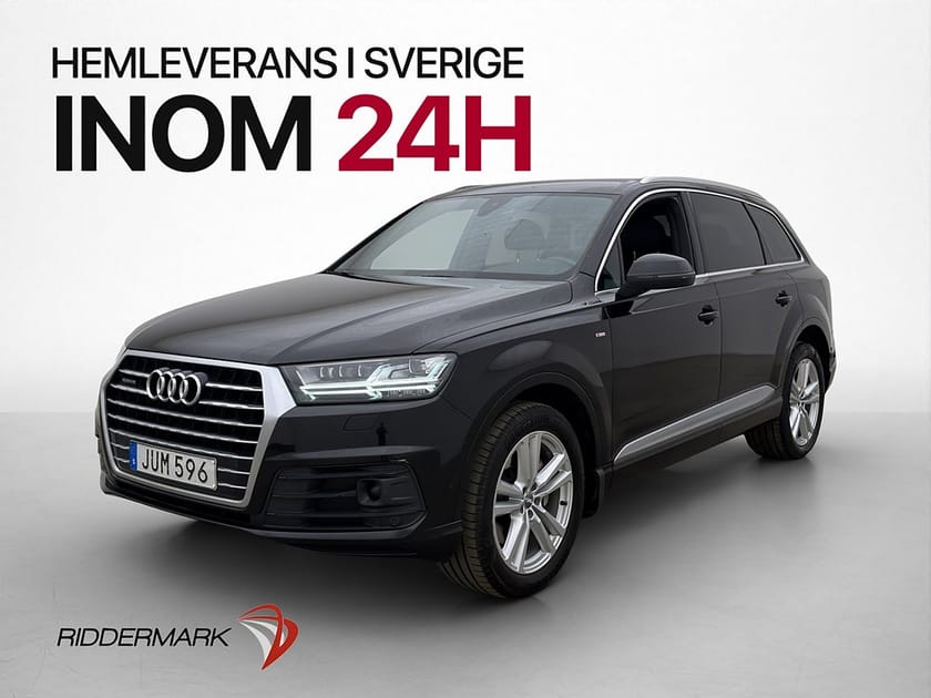 Bild 3 av Audi Q7 3.0 TDI 272hk Q S-Line BOSE 7-Sits Cockpit Kamera