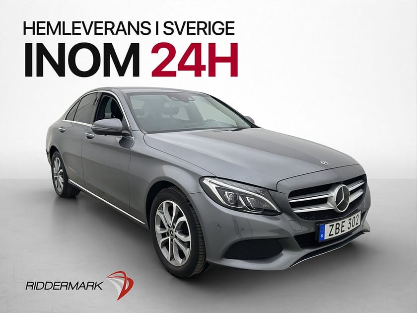 Bild 1 av Mercedes-Benz C 200 4MATIC / 184hk Drag 360° Navi SV-Såld Adaptiv-F