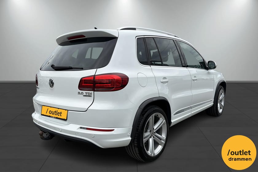 Bilde 3 av Volkswagen Tiguan 140HK DSG / 4 Motion / R Design / Skinn