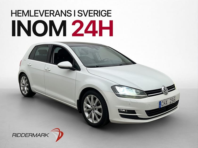 Bild 1 av Volkswagen Golf 1.4 TSI 140hk GT Panorama Halvskinn PDC