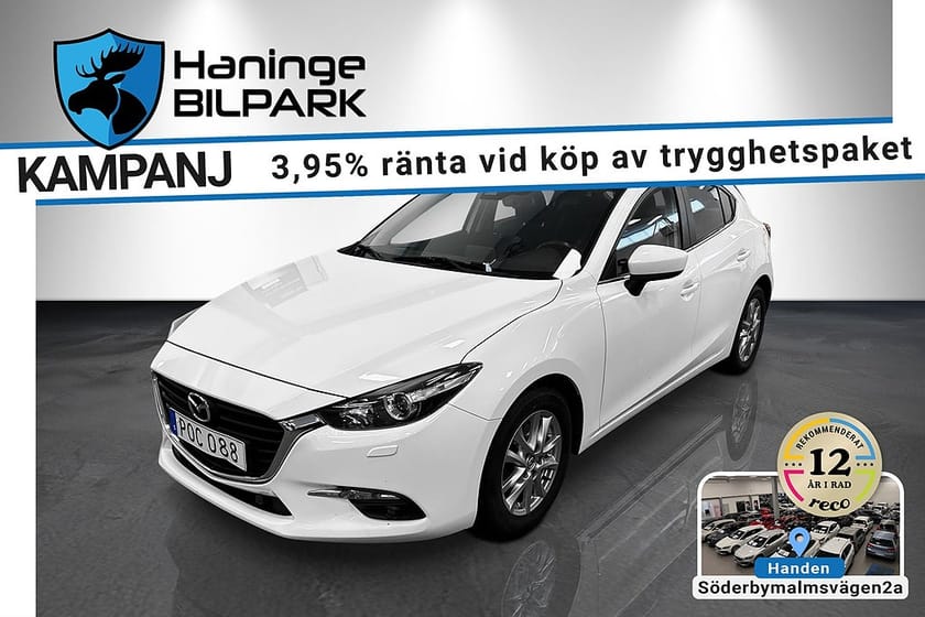 Bild 1 av Mazda 3 Sport 2.0 SUPERDEAL 3.95% / AUT / FARTHÅLLARE / LÅGAMIL