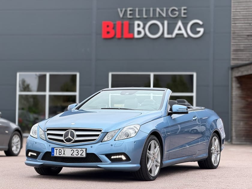 Bild 2 av Mercedes-Benz E 350 CDI Cabriolet BE AMG Skinn Navi Ventilerade stolar