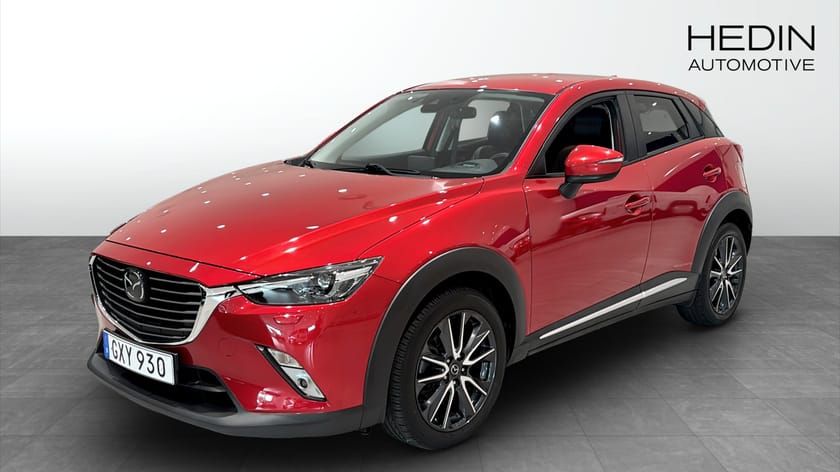 Bild 1 av Mazda CX-3 SKYACTIVE-G AWD BOSE HUD NAVI VÄRM SKINN 1-ÄGARE