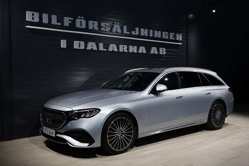 Bild 1 av Mercedes-Benz E 300 T e Kombi 9G-Tronic AMG Line Airmatic/Läder