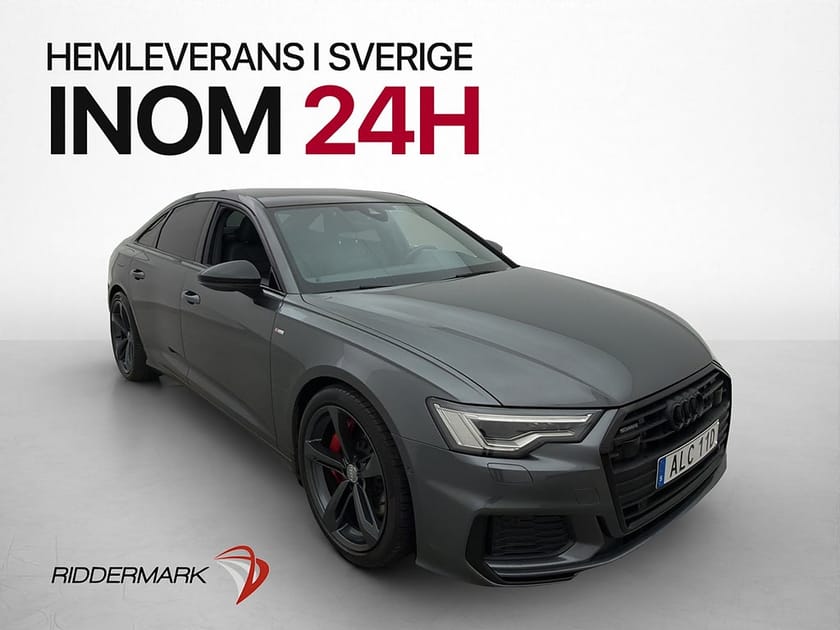 Bild 3 av Audi A6 Sedan 55 TFSI e quattro Q S-Line PANO Kamera Drag 367hk