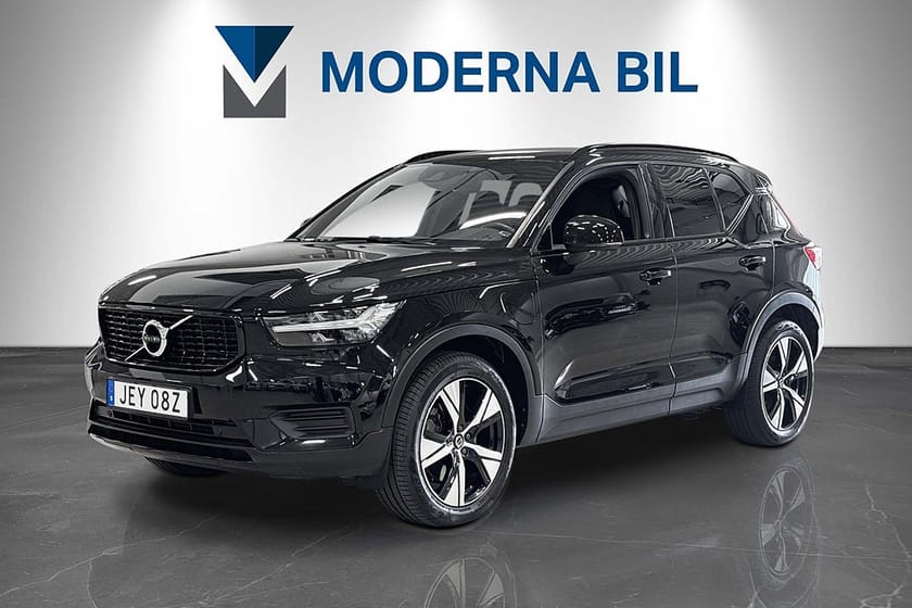 Bild 1 av Volvo XC40 T4 Recharge 211hk R-Design Drag B-kam Skinn Nyservad