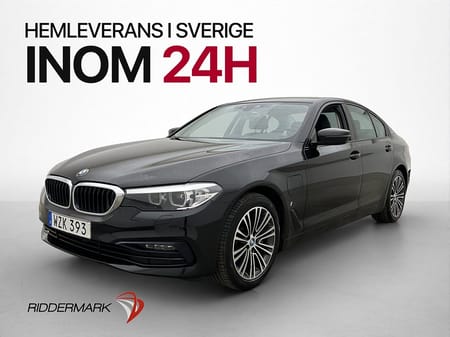 BMW 530e iPerformance Sedan Sport line Kamera Navi Halvskinn