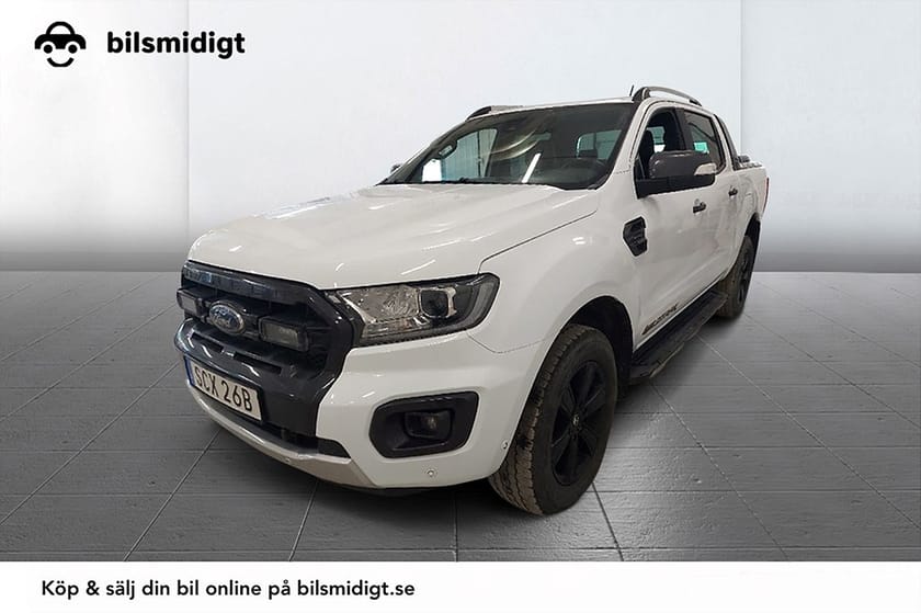 Bild 1 av Ford Ranger Dubbelhytt 2.0 Bi-Turbo Wildtrak Drag Läder Navi Kamera Flaklock