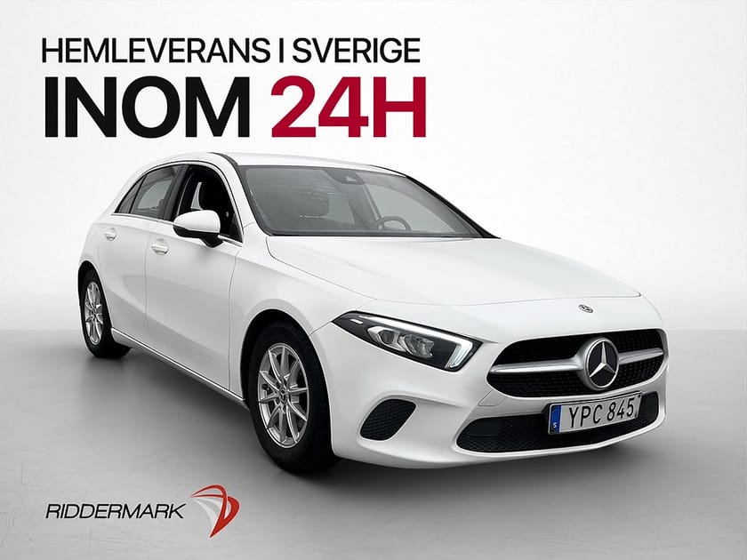 Bild 3 av Mercedes-Benz A 200 163hk Kamera Halvskinn Farthållare