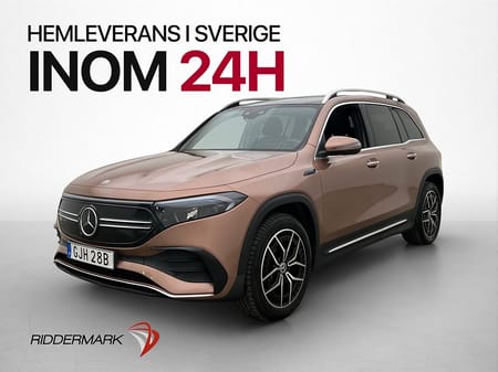 Mercedes-Benz EQB 350 4MATIC AMG 7 Sits Pano HUD 360 Värmare