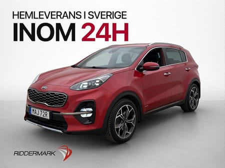 Kia Sportage AWD 177hk GT-Line JBL M&K-Värmare 360 Navi Drag