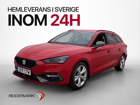 SEAT Leon Sportstourer ST eTSI 150hk FR Kamera Halvskinn CarPlay Dragkrok