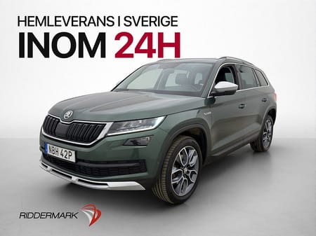 Škoda Kodiaq Scout Skoda Business 2.0 TDI 4x4 D-Värm Kamera Drag