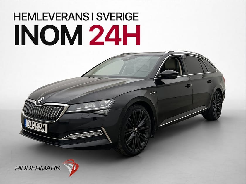 Bild 1 av Škoda Superb iV Kombi Skoda L&K Värm Pano Canton Cockpit Drag Kamera