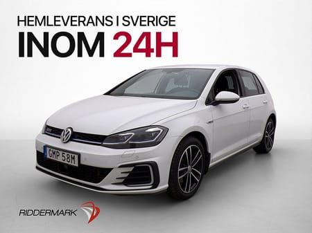 Volkswagen Golf GTE 204hk Cockpit Sensorer CarPlay Adpt-Fart