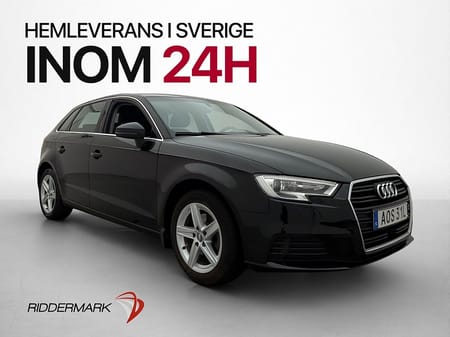 Audi A3 Sportback 35 TFSI Proline Adaptiv farthållare Bluetooth 150hk