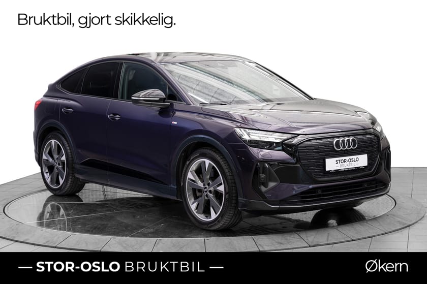 Bilde 1 av Audi Q4 50 Sportback e-tron quattro Quattro- S-Line - Velutstyrt!!
