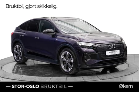 Audi Q4 50 Sportback e-tron quattro Quattro- S-Line - Velutstyrt!!