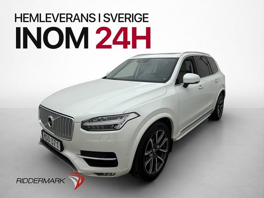 Bild 3 av Volvo XC90 D5 AWD 7-Sits Inscription Pano B&W HUD Luft 360°