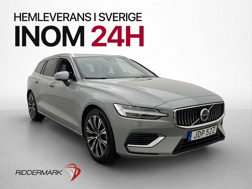 Bild 1 av Volvo V60 T6 350hk AWD Core Värmare MOMS Kamera Adaptiv Drag
