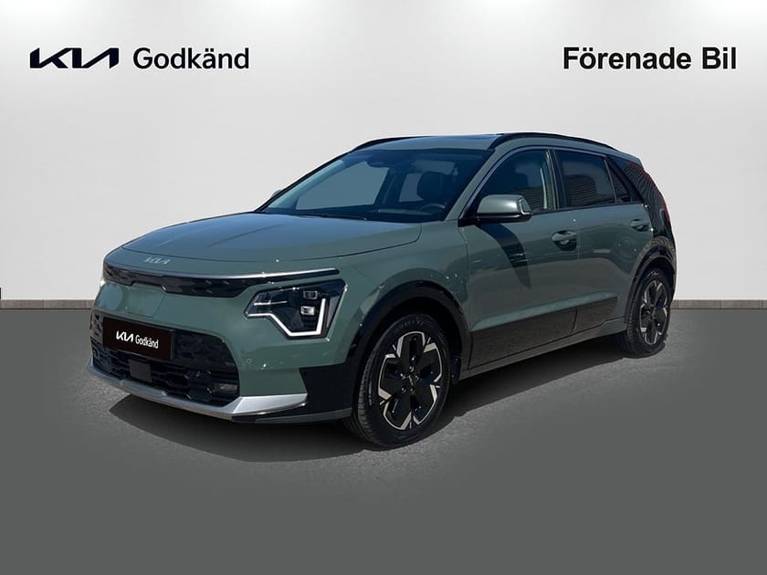 Bild 1 av Kia Niro EV ADVANCE PLUS SVART C-STOLPE SOLLUCKA