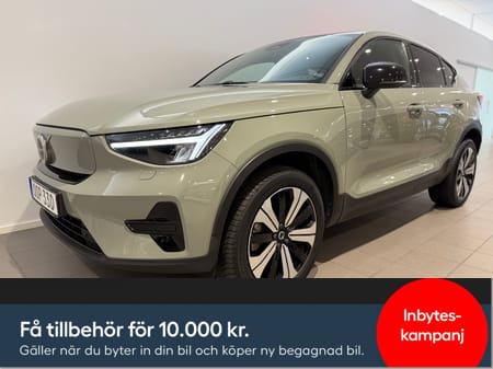 Volvo C40 Recharge Core / Tonade rutor / Navigation / Backkamera / 10.000kr tillbehör /