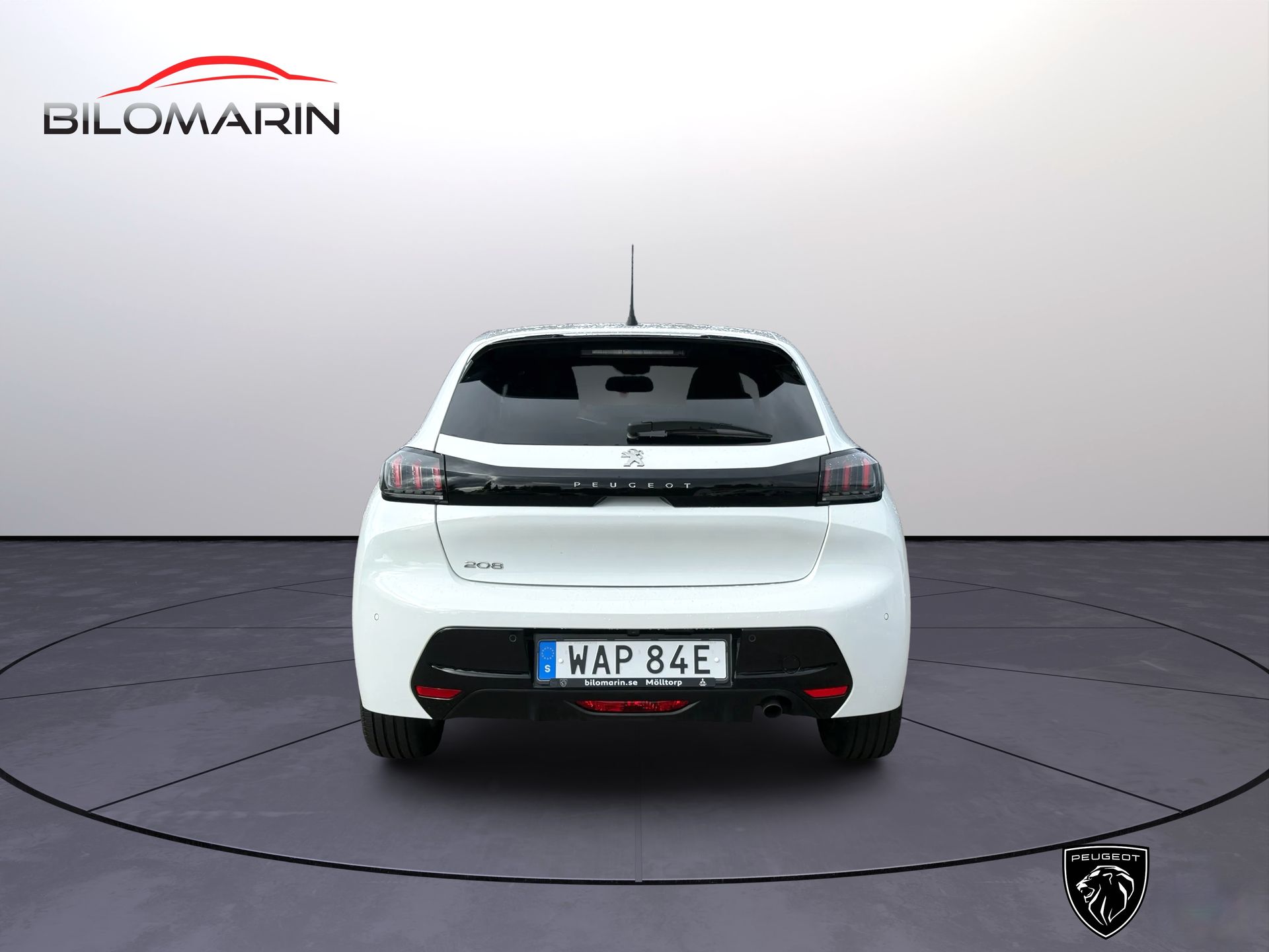 Peugeot 208 PureTech 100hk ALLURE PACK 2023, bild 6/10