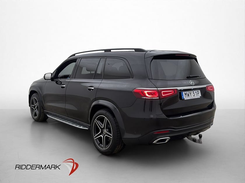 Bild 5 av Mercedes-Benz GLS 400 d 4MATIC 400d 4M AMG 7-Sits Luft Pano Burmest Drag