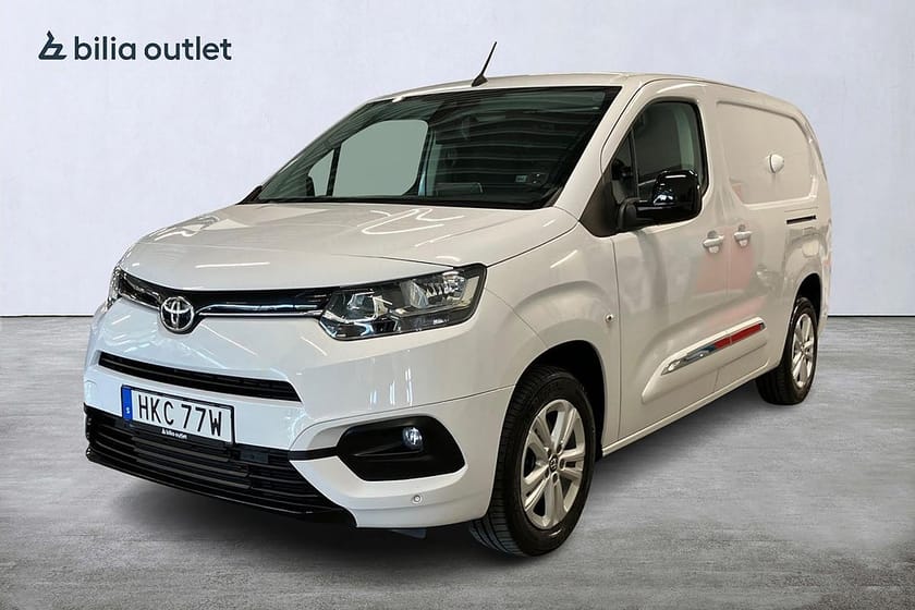 Bild 1 av Toyota ProAce City LONG 1.5D AdBlue MOMS Carplay Navi 2x Skjutdörr