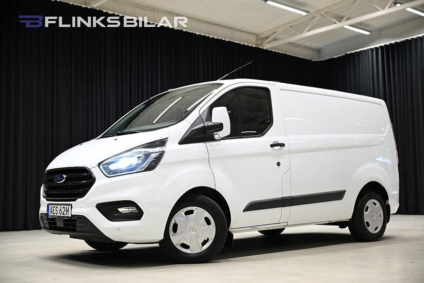 Bild 1 av Ford Transit Custom 280 130HK Automat|Inredd|Drag|Värmare|M/K-Värm|Moms