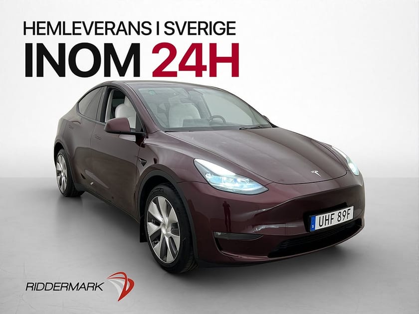 Bild 4 av Tesla Model Y Long Range AWD Ljus interiör Drag AP Pano MOMS