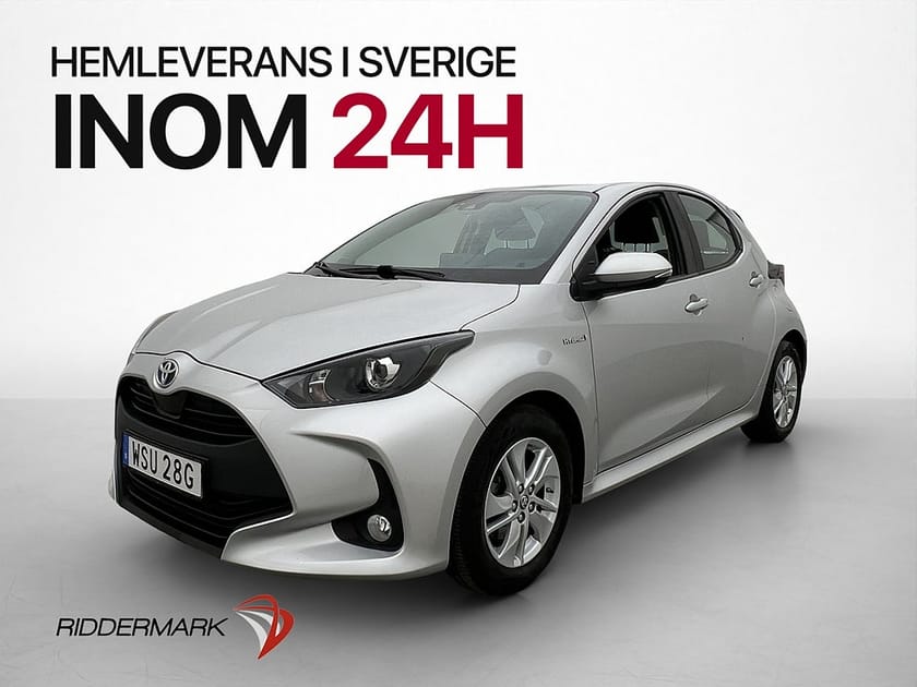 Bild 1 av Toyota Yaris Hybrid Active Kamera Rattvärme Adaptiv-fart