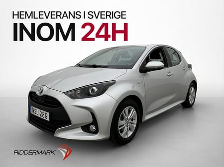 Toyota Yaris Hybrid Active Kamera Rattvärme Adaptiv-fart