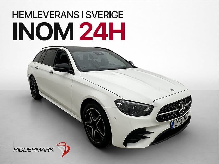 Bild 1 av Mercedes-Benz E 300 T e 320hk AMG Wide 360° P-Värmare Drag