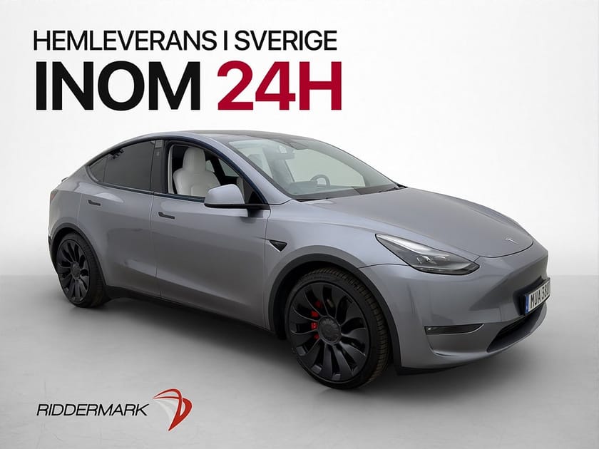 Bild 4 av Tesla Model Y Performance AWD Ljus Interiör Pano Kamera AP