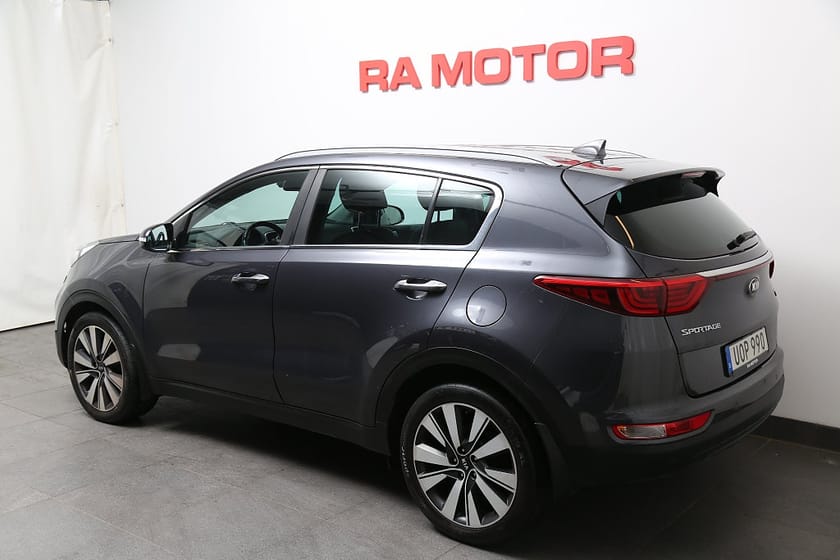 Bild 4 av Kia Sportage 1,7 CRDi 141hk Special Edition Aut 1ägare Skinn 19”