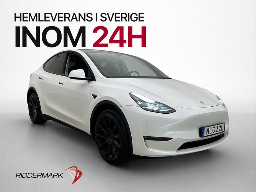 Bild 1 av Tesla Model Y Long Range AWD Dragkrok Svensksåld