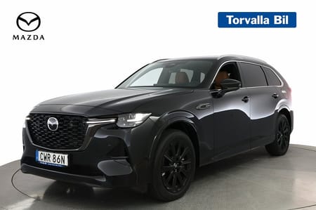 Mazda CX-80 PHEV 327HK Homura COSO 6-sits Skinn 360° BOSE Navi DEMO